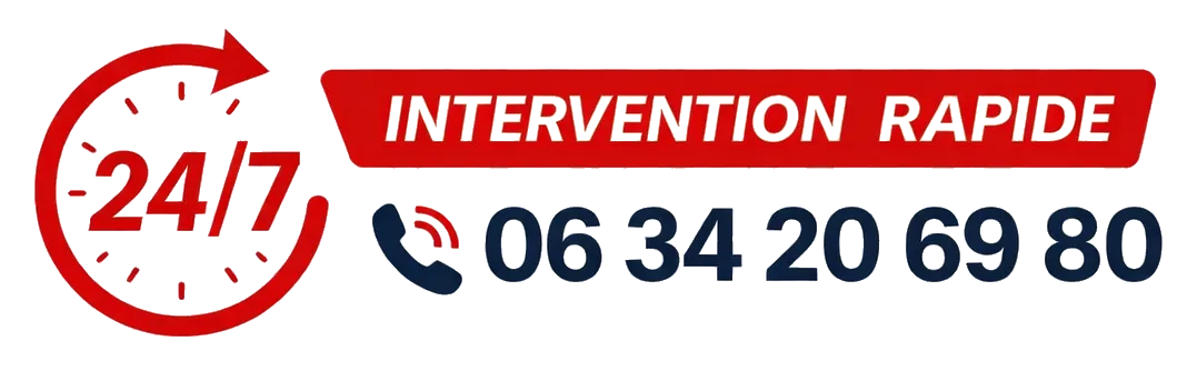 24/7 Intervention Rapide - 06 34 20 69 80